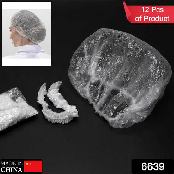 Waterproof plastic hair bath caps GetSetly wrapped