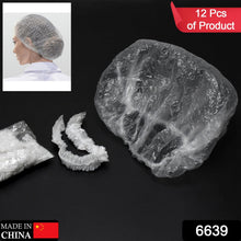 Waterproof plastic hair bath caps GetSetly wrapped