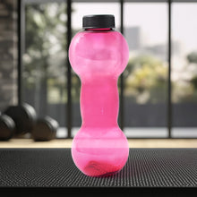Unbreakable Plastic dumbbell Shape Water Bottle  (550 ml / 1 Pc)