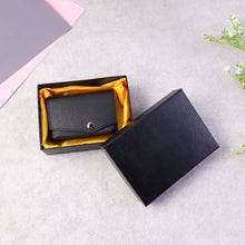 Premium Compact Multi-Card Wallet with Secure Snap Closure
