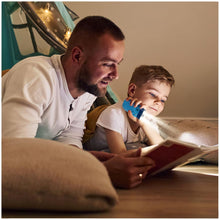 2-LED Hand Press Torch – Battery-Free Hand Crank Flashlight