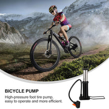 Compact Mini Foot-Operated Air Pump with Hose & Locking Valve Head