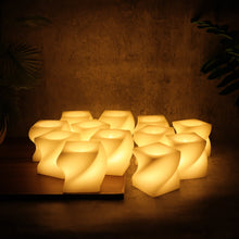 12Pc Square Shape Tealight Diwali Candles