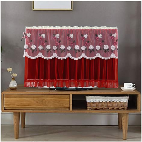 Dustproof Cover For Indoor, TV Screen Protector Cloth Cover (42 Inch / Mix Color)