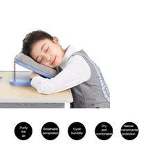 Foldable Soft Nap Doughnut Pillow – Slow-Rebound, Portable Head Cushion for Kids & Office