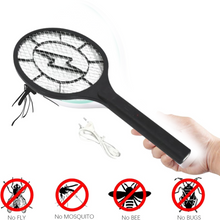 Rechargeable Electric Mosquito Killer Racket with Cable