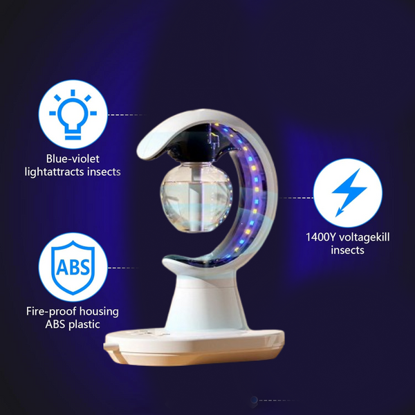 3-in-1 LED Lamp with Humidifier and Mosquito Repellent (1 Pc)