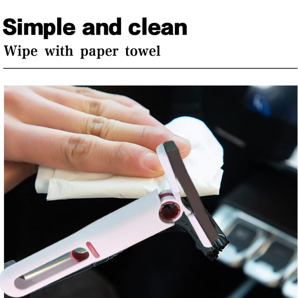 Premium 2-in-1 Window & Car Windshield Wiper - (1 Pc)