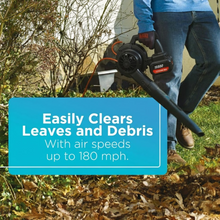 Multi-Purpose Home and Garden Air Blower Kit with Collection Bag for Easy Cleaning