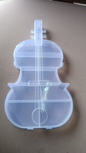 Violin Shape Plastic Storage Box (1 Pc)