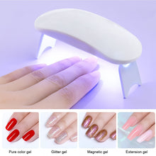 Mini Portable UV LED Nail Lamp for Gel Nail Polish Curing (1 Pc)