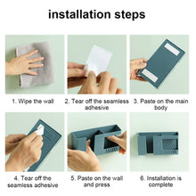 Wall Mounted Multi-Purpose Storage Holder – Mobile and Remote Control Organizer (1 Pc)