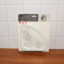 Self-Adhesive Corner Bathroom Shelf with Fast-Drain Holes (1 Pc)