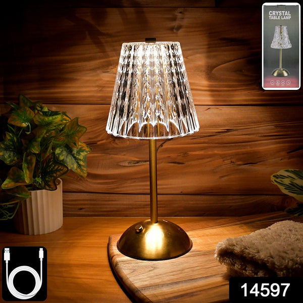 Shade Crystal Table Lamp