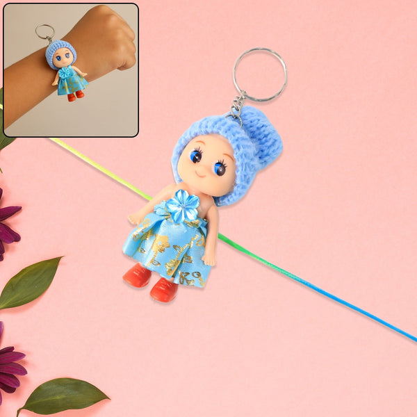 2-in-1 Kids Doll Bracelet cum Keychain – Stylish Soft Toy Bracelet for  Daily Use as Bag or Key Ring